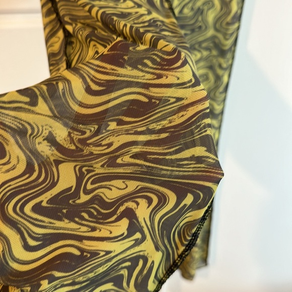 COPY - Omighty sheer marble green and black pants - Picture 5 of 5